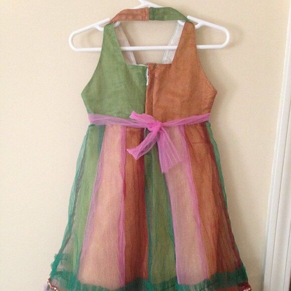 Long Indian designer dress - Picture 3 of 5